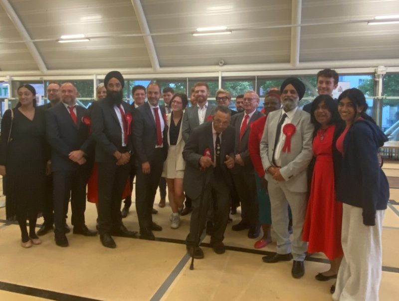 Hillingdon candidates celebrate