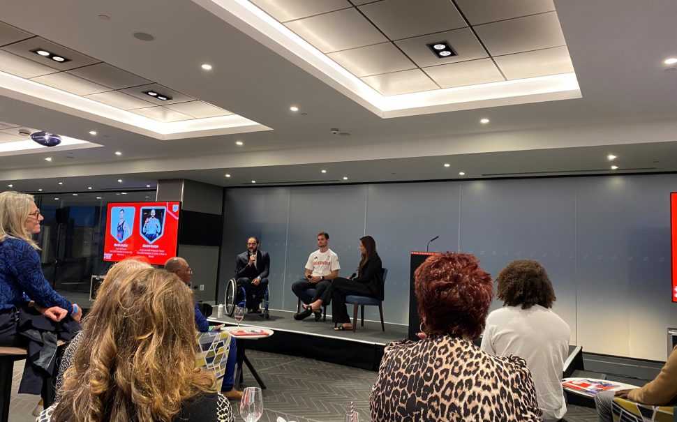 London Sport's ten-year anniversary event, held at the Tottenham Hotspur Foundation