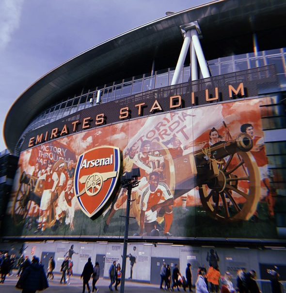 The Emirates Stadium