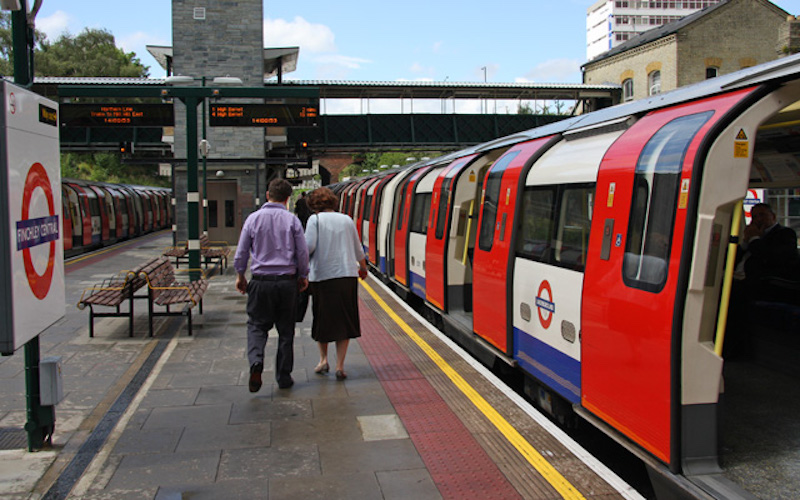 An image of Finchley Central Station