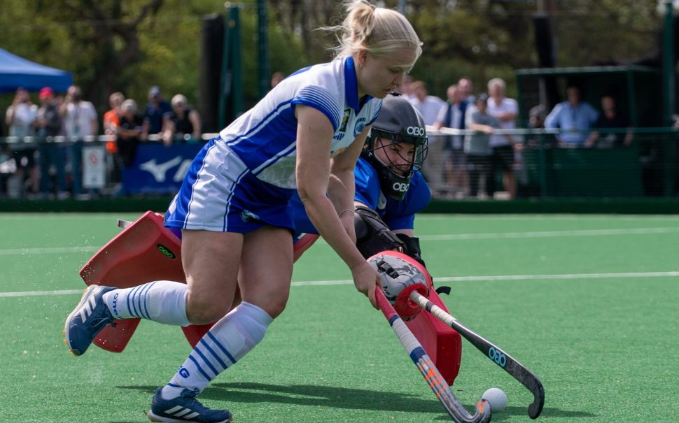 Miriam Pritchard playing for Hampstead and Westminster