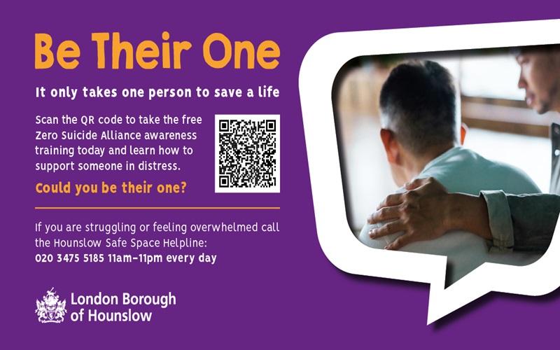 New Suicide Awareness Campaign in Hounslow and Hillington -2