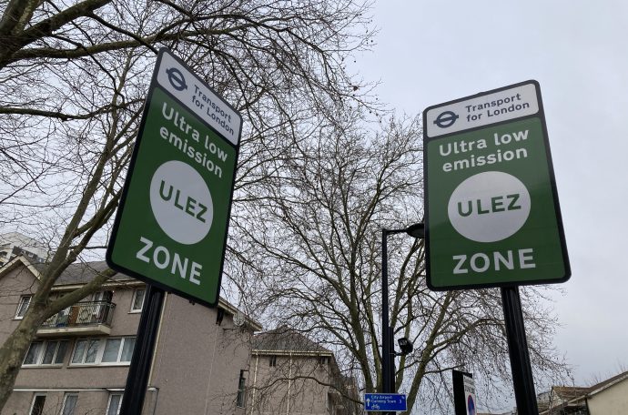 ULEZ Zone signs