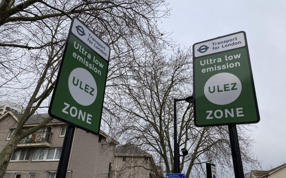 ULEZ Zone signs