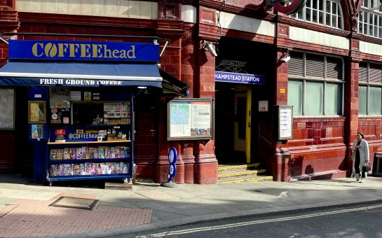 Image of Hampstead Underground station.