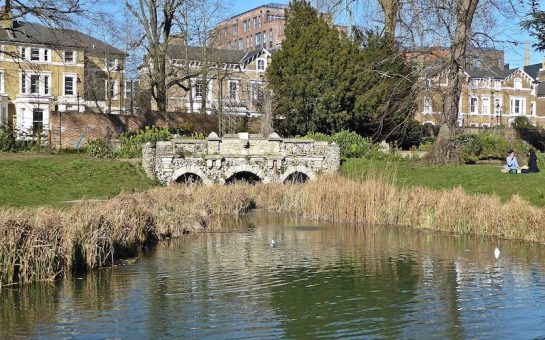 Bridge in Walpole Park, Ealing