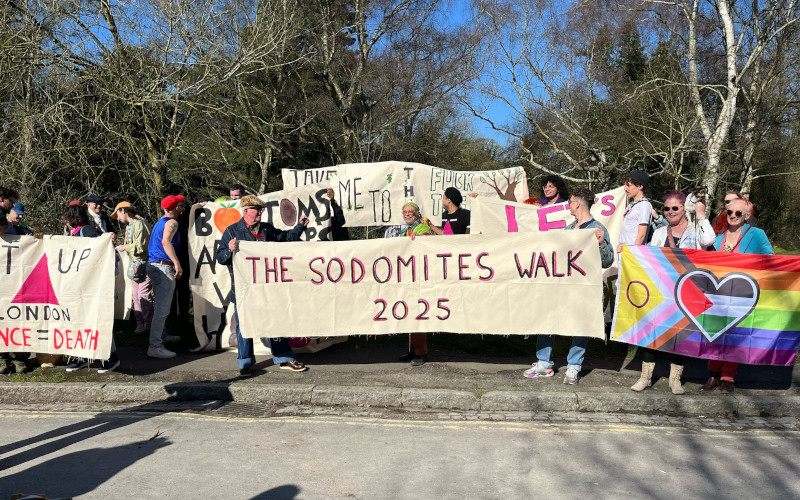 Cruisers demonstrate at Hampstead Heath