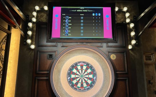 Darts scoreboard from StoriBoard Club meet up